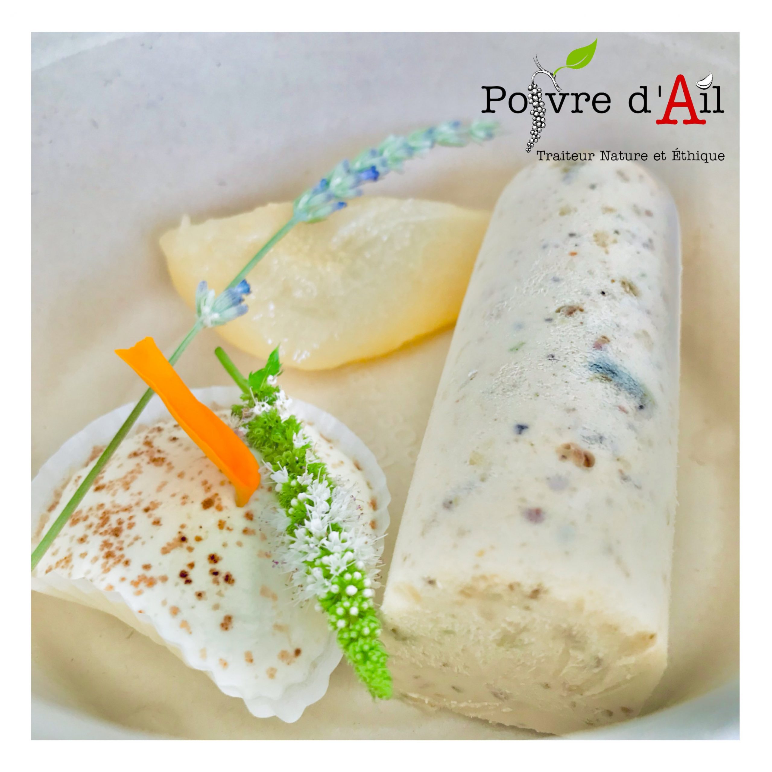 Nougat Glacé Ananas année 2022 Tigre Vietnam traiteur bio Roquefort la Bédoule Cassis La Ciotat Ceyreste Aubagne Carnoux Gémenos