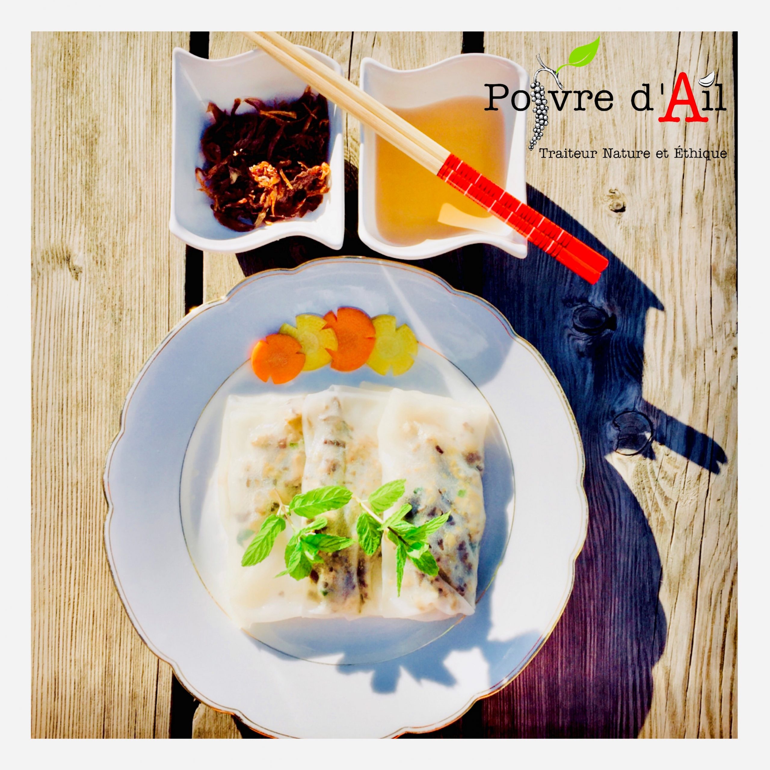 Banh CuonTraiteur Poivre d'Ail Bio Cassis Roquefort La Bédoule Carnoux Ceyreste Gémenos Aubagne