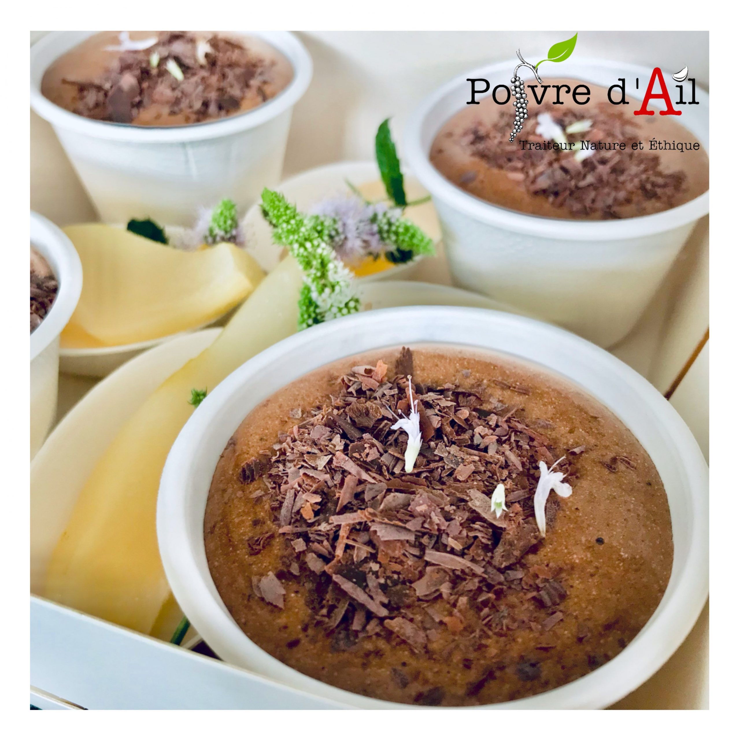 Mousse Chocolat Praliné Traiteur Poivre d'Ail BIO Cassis La Ciotat Aubagne Gémenos Carnoux Ceyreste Roquefort La Bédoule